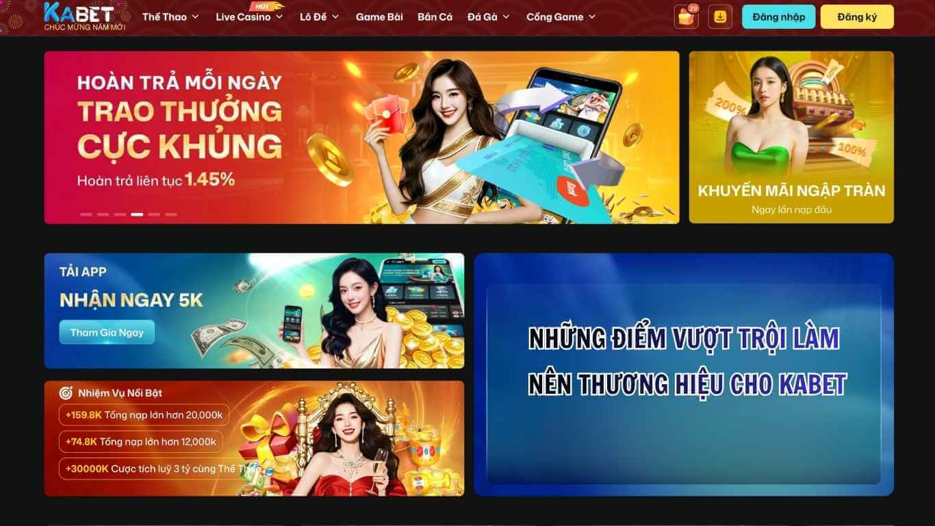 Những điểm vượt trội làm nên thương hiệu cho Kabet Những điểm vượt trội làm nên thương hiệu cho Kabet